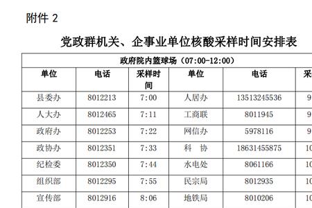 政府机关上班时间表