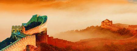 万里长城背景图含义