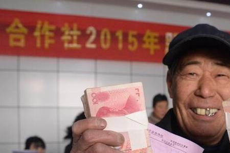 农村养老保险第一年领多少