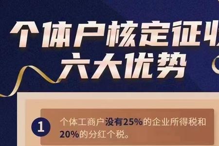 个体工商户核定征收范围
