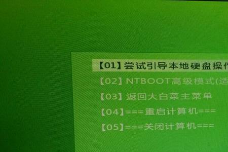 大白菜u盘启动后找不到u盘