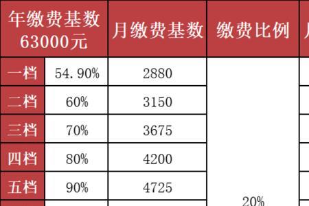 山东缴费基数5000个人缴纳多少