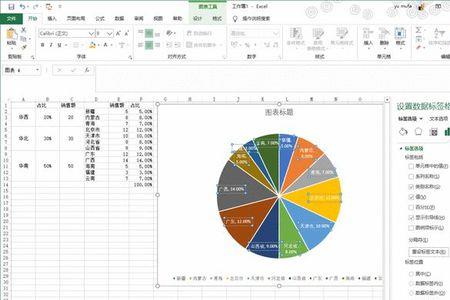 三维饼图怎么设置图例