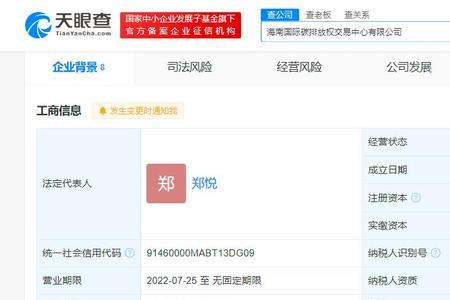 天眼查上面的注册资金是什么