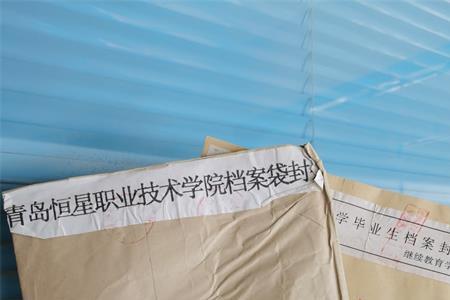 档案袋为什么会在自己手里