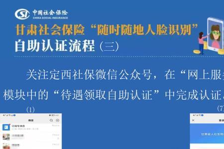 甘肃省人社认证怎么认证
