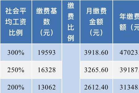 广州灵活就业缴费档次