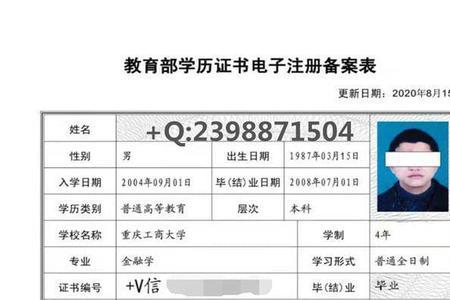 2001年自考学历学信网能查吗