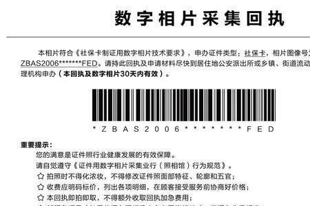 社保回执照片号怎么查