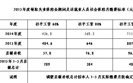 广州市灵活就业社保有几档