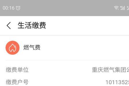 支付宝燃气费怎么显示欠费记录