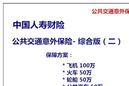 中国人寿保险驾乘险有哪些