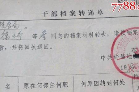 中专记过处分会记录档案吗