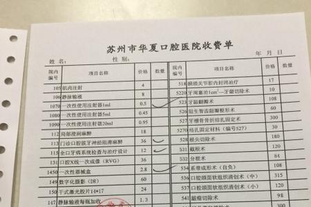 苏州牙科医保报销范围