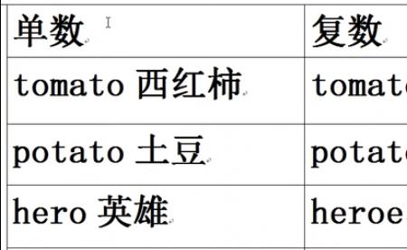 ry 结尾的名词