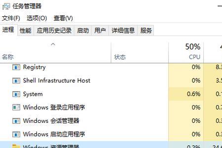 win10任务管理器进程哪些可以关闭