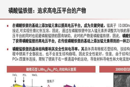 磷酸锰铁锂负极材料是什么做的