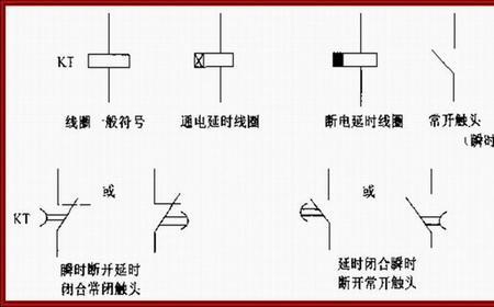 中间继电器的符号图图片