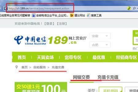 电信app商城买东西支持话费支付吗