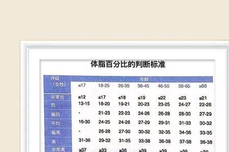 体脂百分比和体脂率的区别