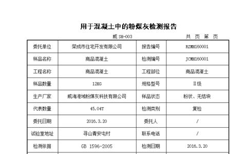 粉煤灰十项指标是什么