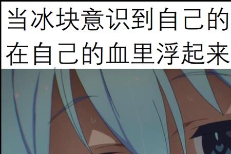冰块什么梗