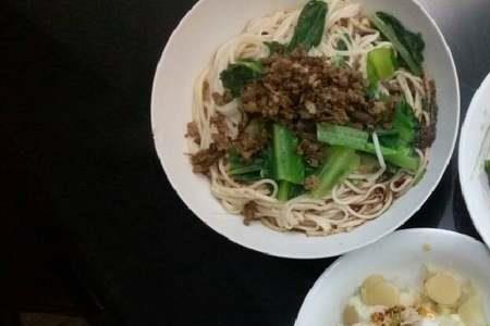 肉干面的做法