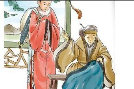 游子吟中属于一语双关的词