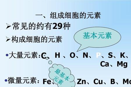 b和mo分别是什么微量元素