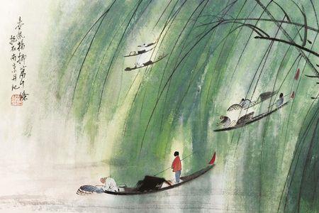 身似垂柳心似寒冰万念皆空