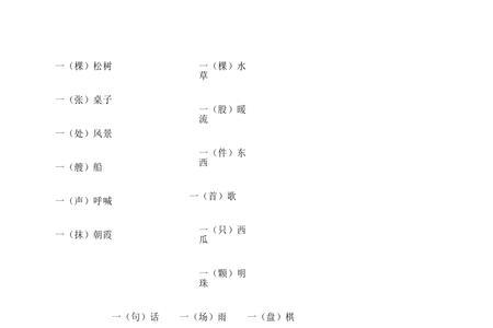一什么手套填量词