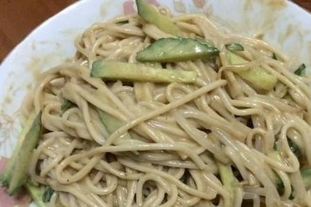 冷面条的做法