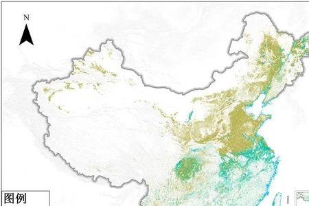 青藏地区主要耕地