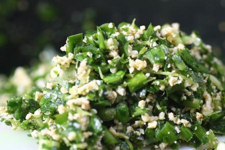 韭菜馅咸了加什么配菜好