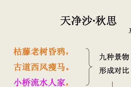 秋思的诗意20字