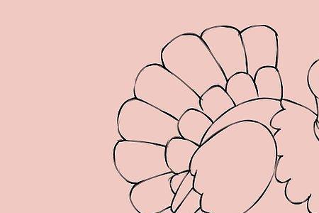 turkey简笔画