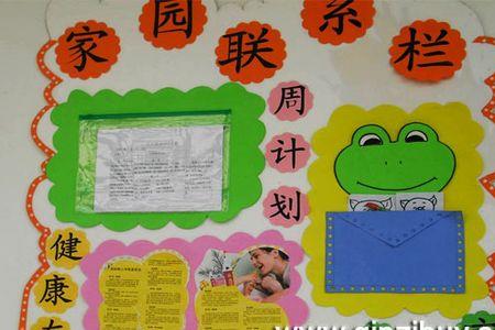 幼儿园的家园共育栏称谓写什么