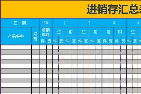 excel汇总表是什么