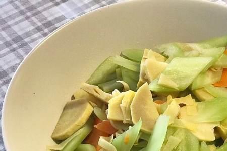 花椒炒笋片天津做法
