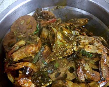 干锅麻辣海鲜大杂烩的做法大全