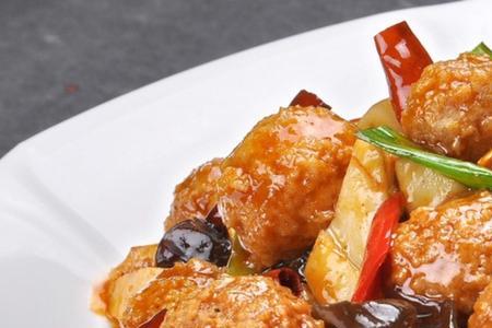 腐竹烩鱼丸