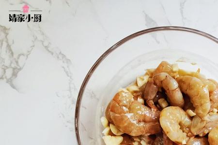 大蒜干虾仁的做法