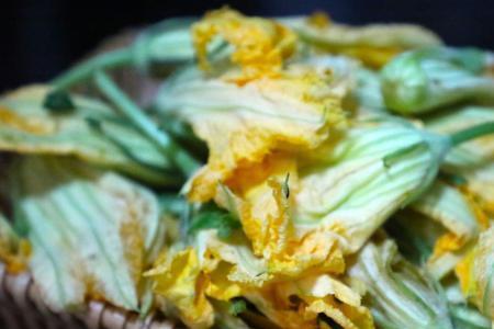 南瓜花干的制作方法