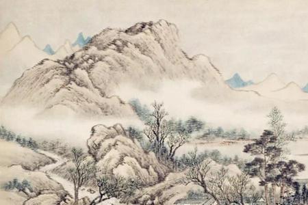 只见青山显不见旧人归的意思