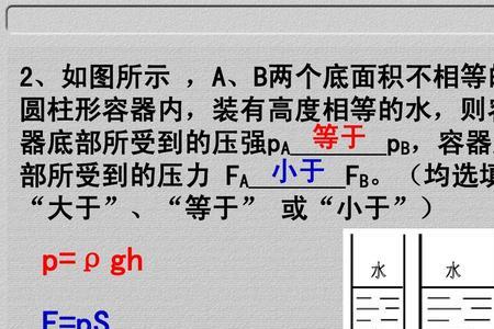 压力压强 函数