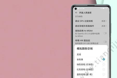 华为黑白屏幕怎么调成彩色