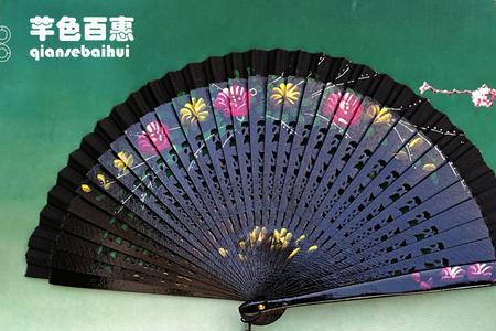 扇子上面的图案最多是什么