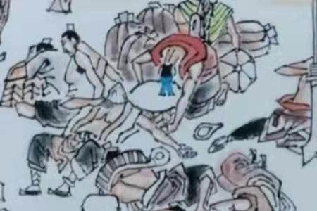 阮小二在智取生辰纲中的作用