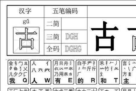 东字五笔怎样打