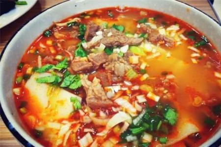 陕北羊肉面臊子的做法